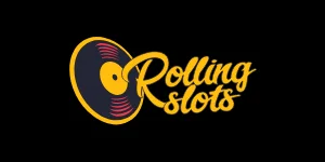 rolling slots casino logo wide