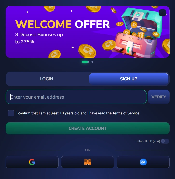 flush casino registration
