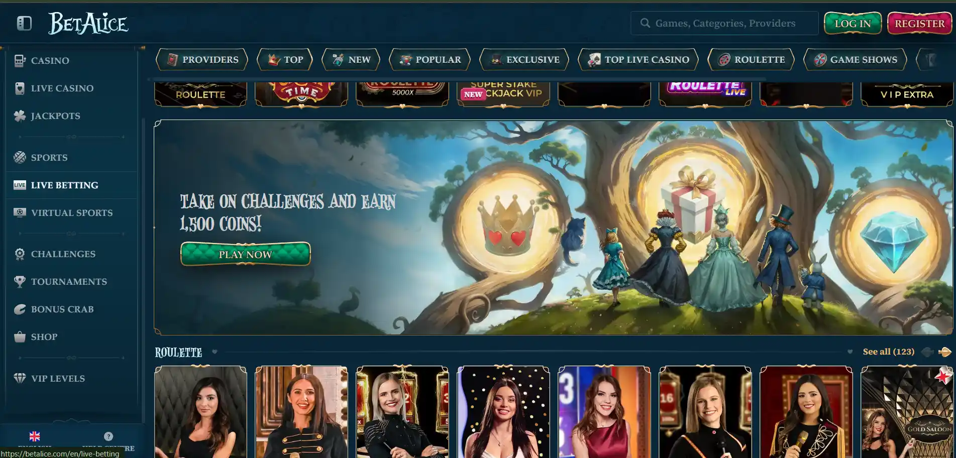 betalice casino review