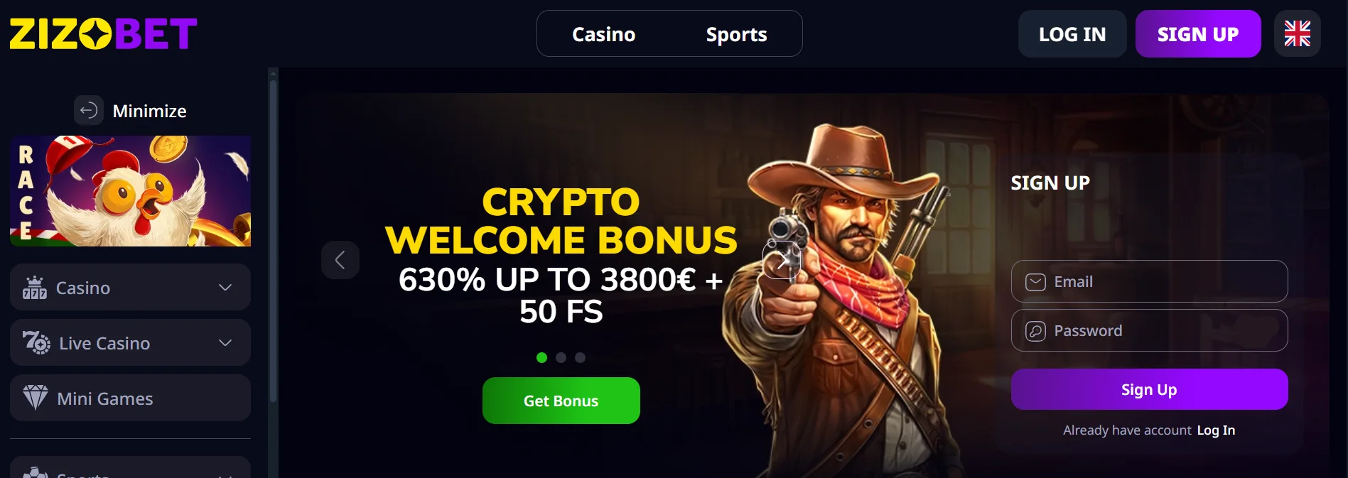 zizobet casino review AU
