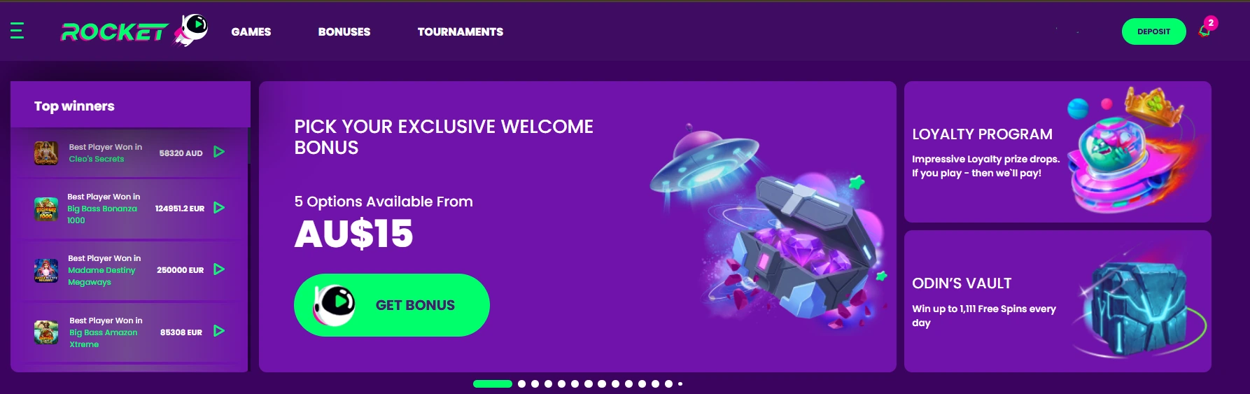 casinorock review