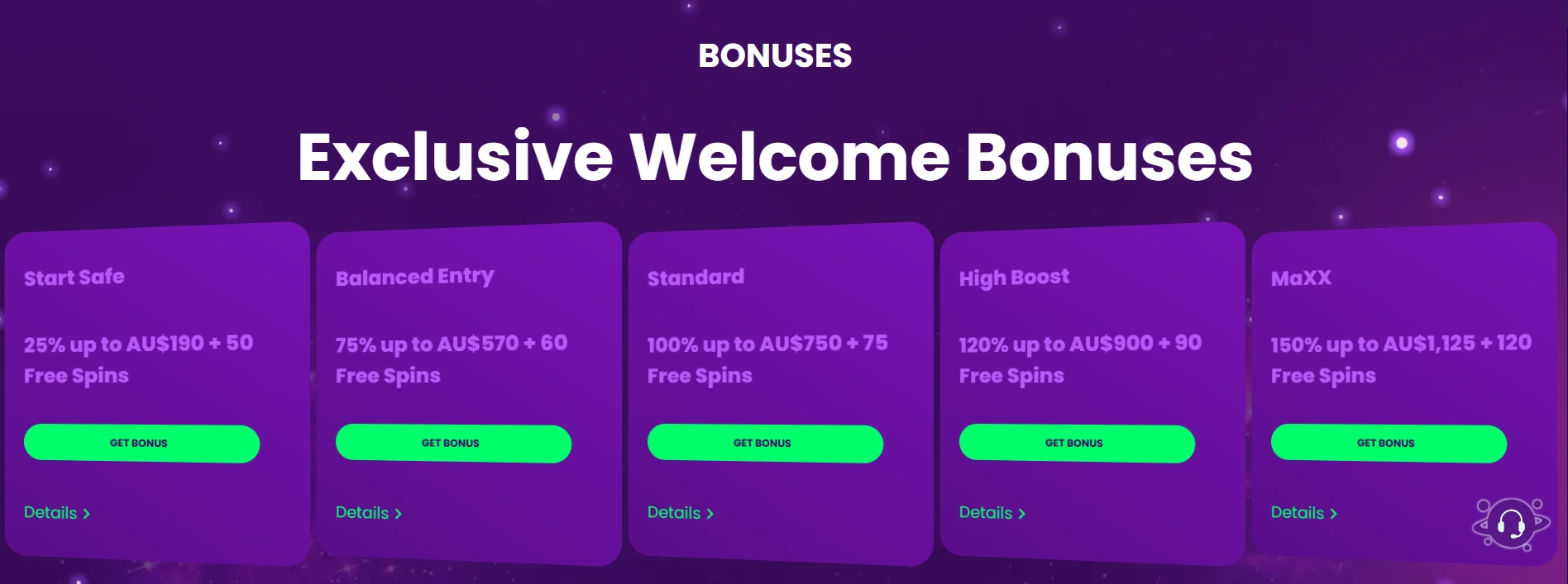 casinorocket bonuses