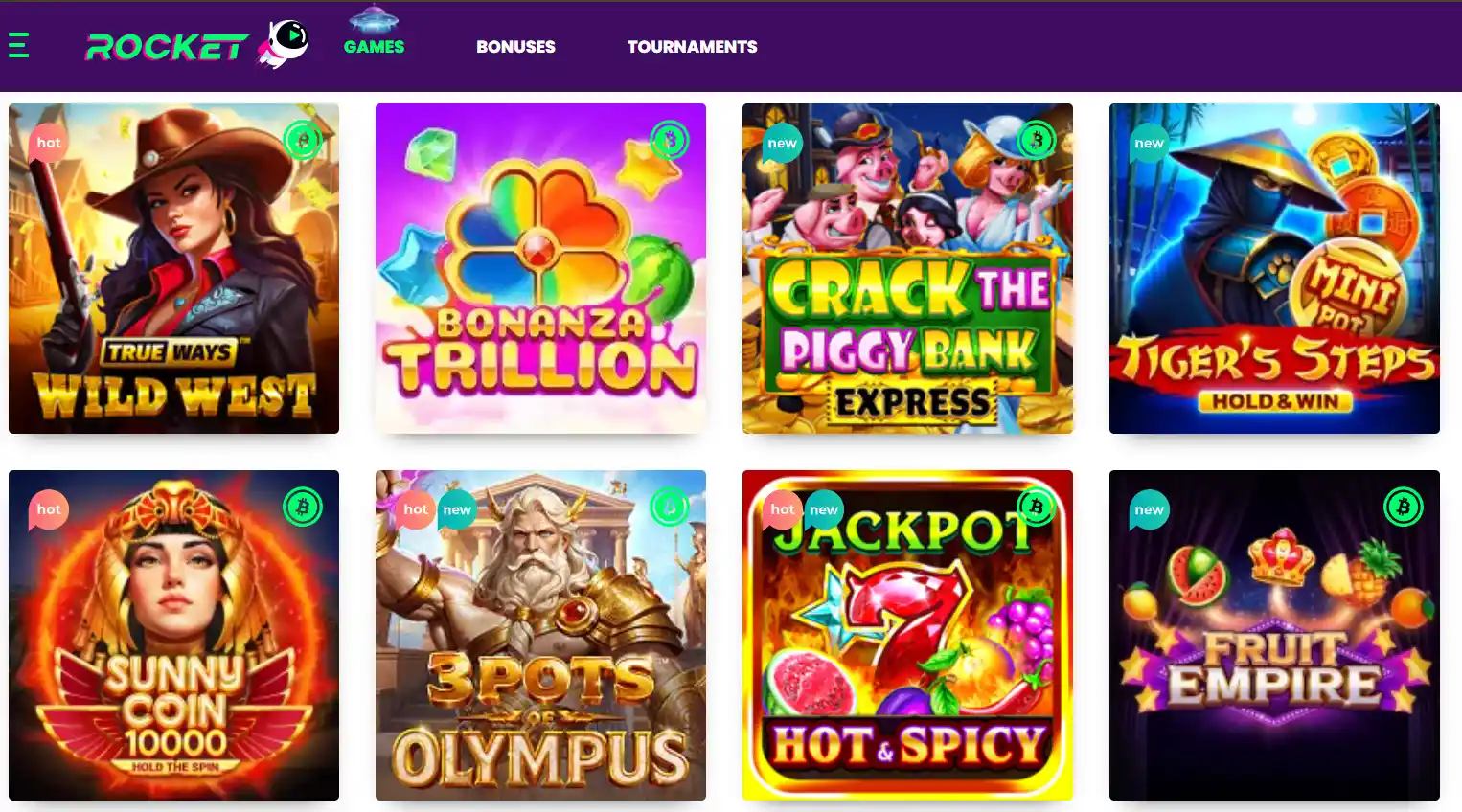 casinorocket pokies