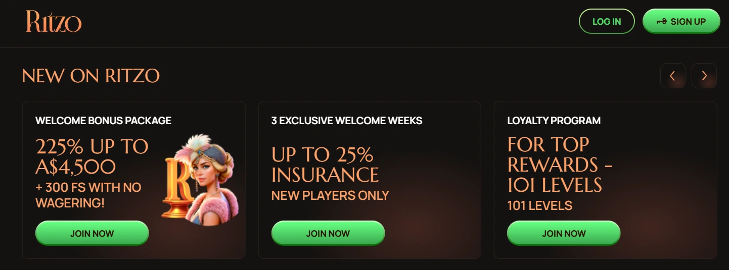 ritzo casino review