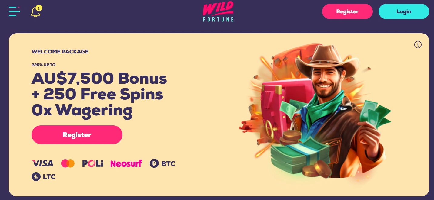 wild fortune casino review australia