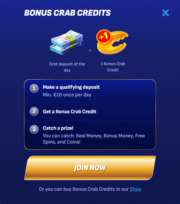 wonaco casino bonus crab